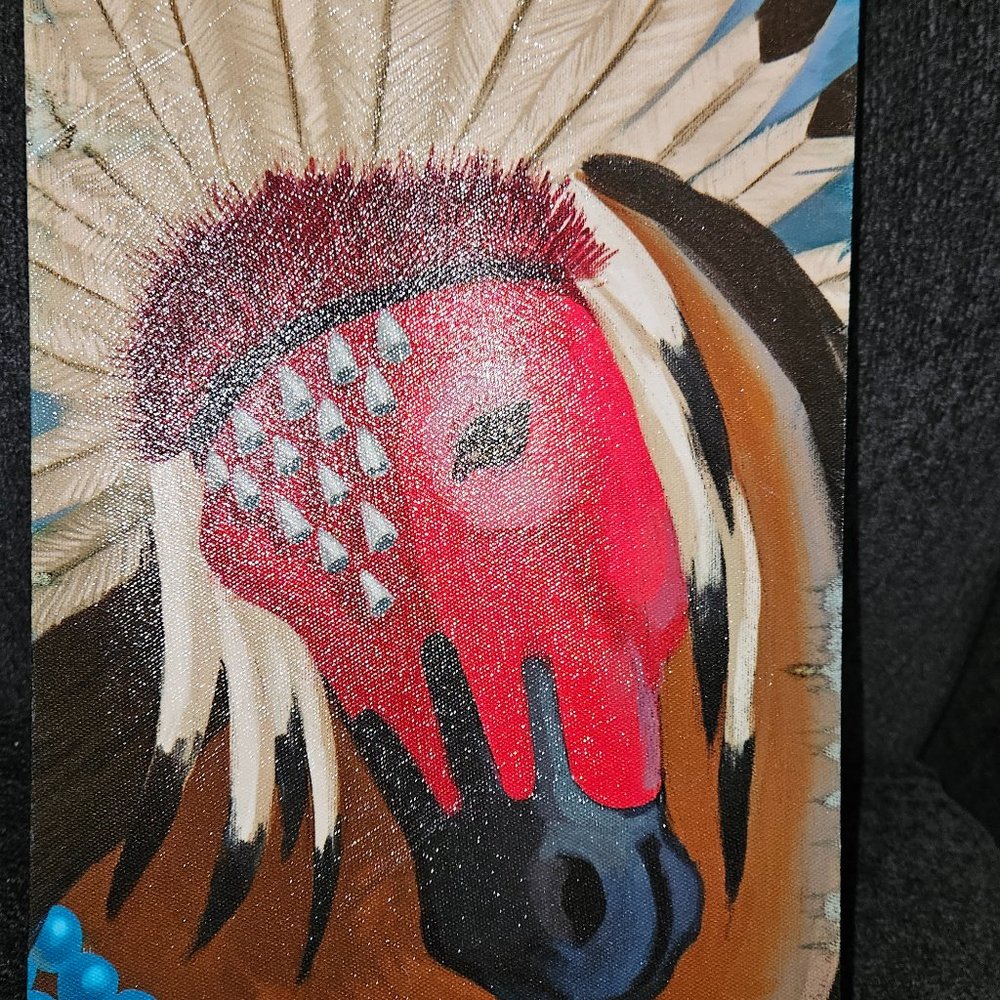 War horse home wall art